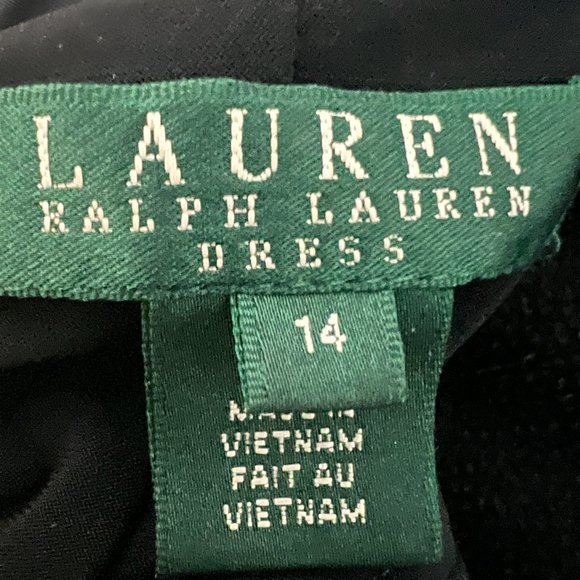 Lauren Ralph Lauren Black size 14 dress - Picture 6 of 9